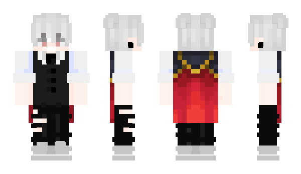 Minecraft скин по нику LinhhUMon0102