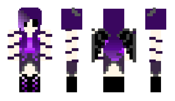 Minecraft skin DemonGirly