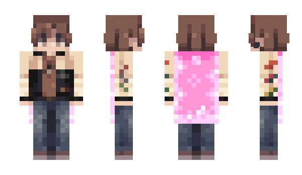 Minecraft skin meowmeowmowmeeow
