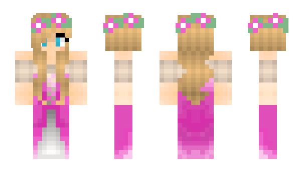 Minecraft skin PrincessDizzy
