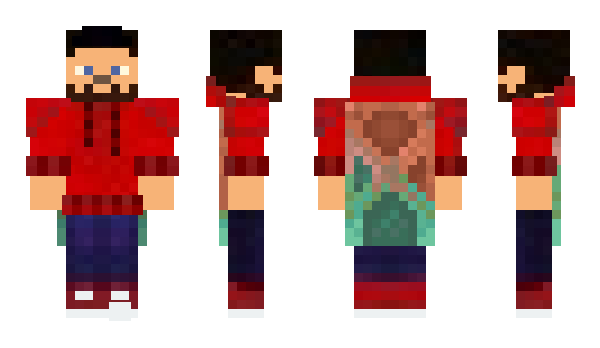 Minecraft skin HillTrigger