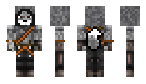 Minecraft skin WolfHunter9