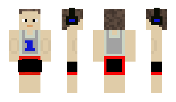 Minecraft skin Gerto