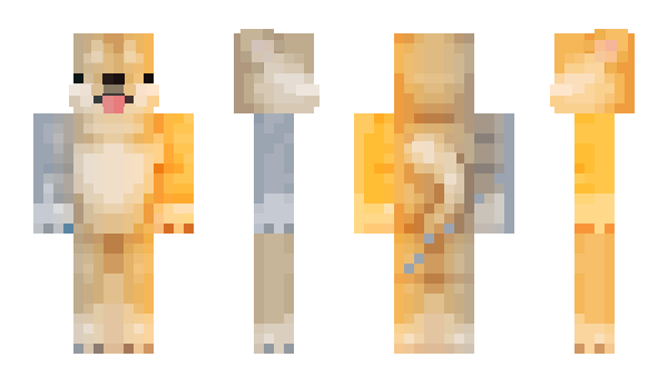 Minecraft skin Hugil