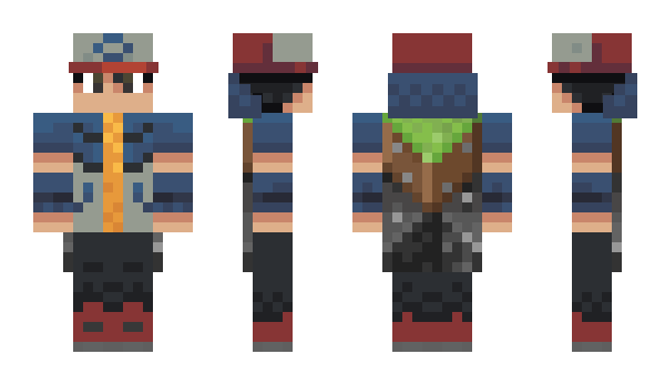 Minecraft skin ImRvsskaa