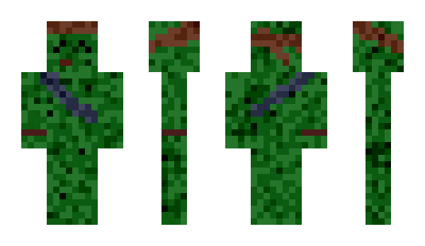 Minecraft скин по нику CactusPL