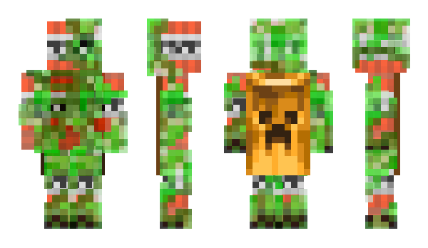Minecraft скин по нику PixelCreeper