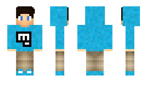 Minecraft skin CooldudeYT