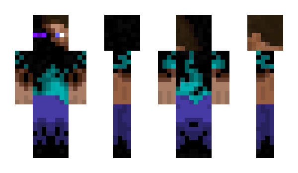 Minecraft skin DiscoBjorn