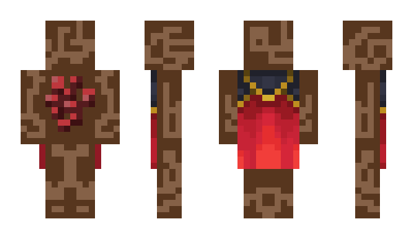 Minecraft skin Netherwart_