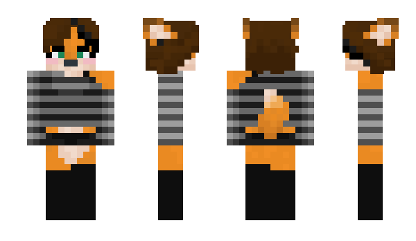 Minecraft skin foxthighs