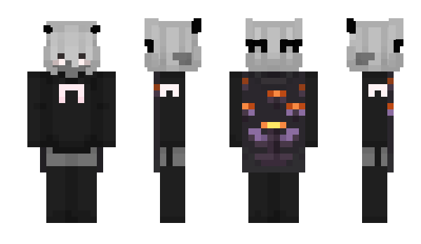 Minecraft skin MaidcoreEI