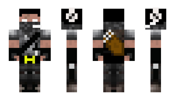 Minecraft skin rockhowse