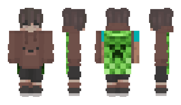 Minecraft skin BearSleeping_