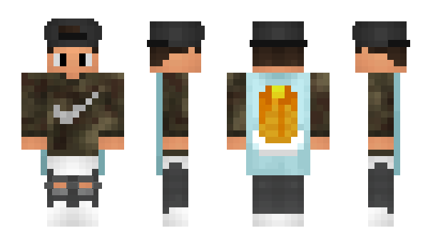 Minecraft скин по нику Movmen