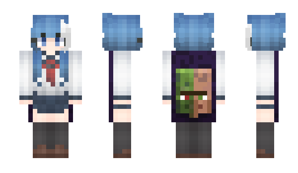 Minecraft skin minksbtc