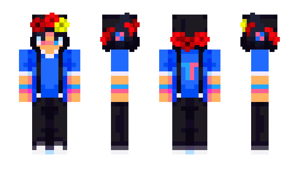 Minecraft skin purpleduo