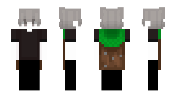 Minecraft skin desfocado_