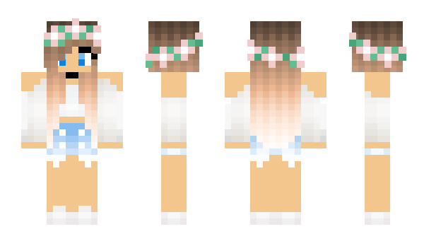 Minecraft skin MeganRain