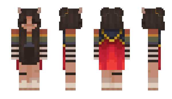 Minecraft skin helinaa