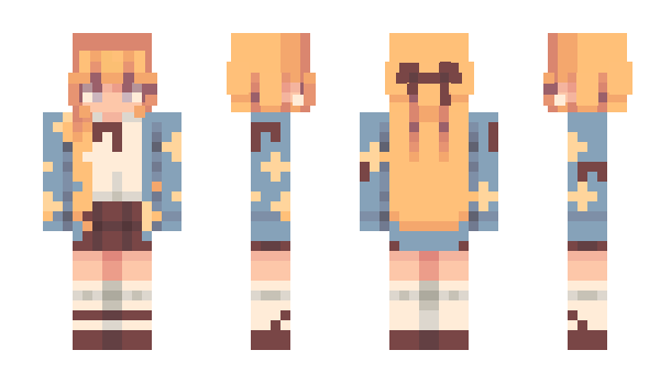 Minecraft скин по нику JuliaLovesYou