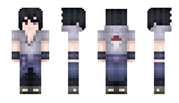 Minecraft skin Sasuke3