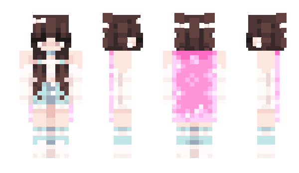 Minecraft скин по нику kaorikitty
