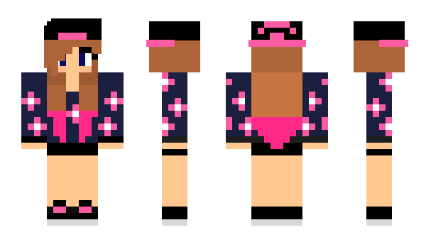 Minecraft skin pinkrazer