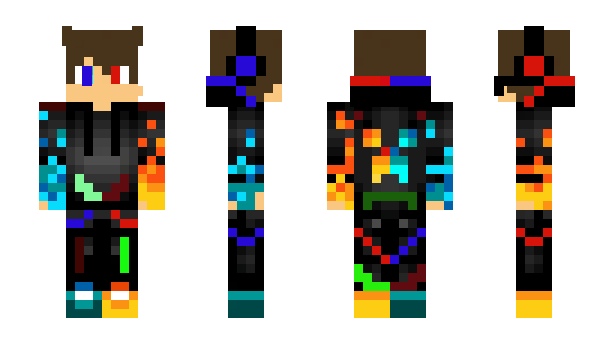 Minecraft skin ItsBlaze_X
