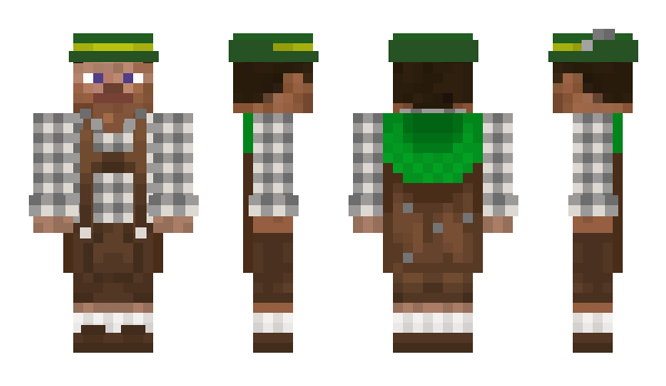 Minecraft скін по ніку TomPearlFactory