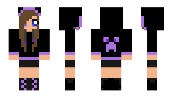 Minecraft skin Vanessa__Love