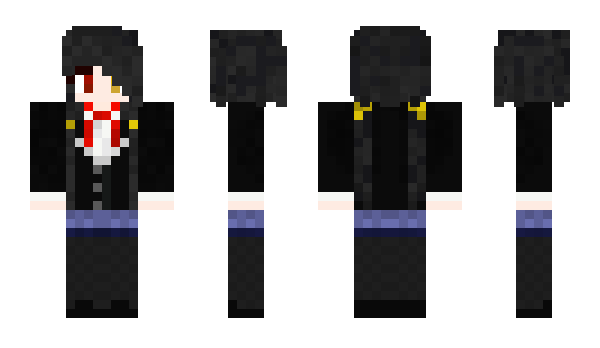 Minecraft skin VladilenaMiliz