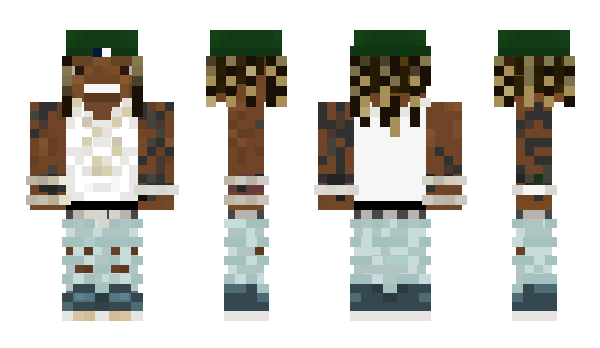 Minecraft skin BorderBunnyMelop