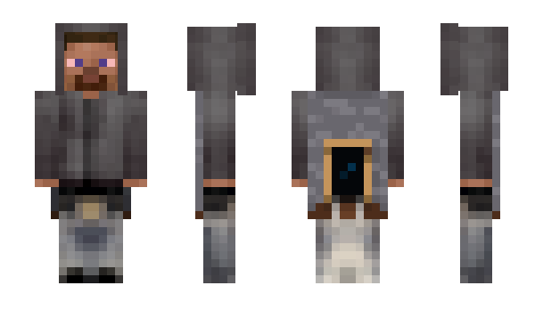 Minecraft скін по ніку HoodedSpike