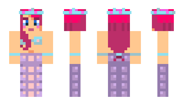 Minecraft skin PinkFlamingo