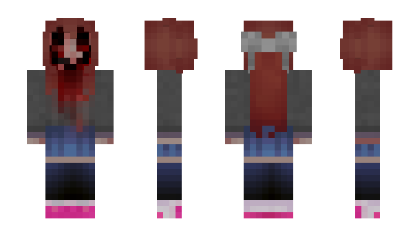 Minecraft skin Monikq