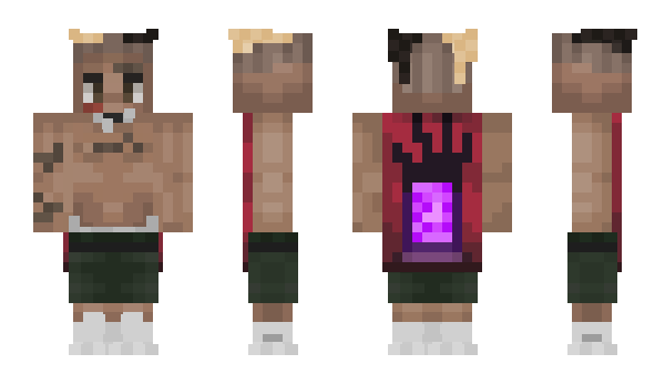 Minecraft скин по нику PlRACY