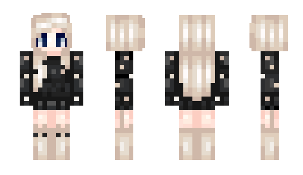 Minecraft skin Fluore