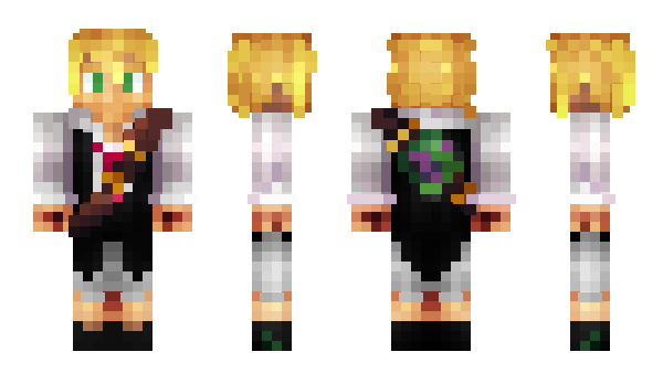 Minecraft skin Meliiodas