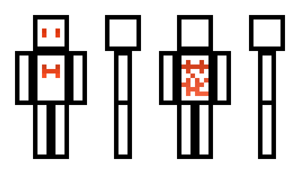 Minecraft skin Daikou