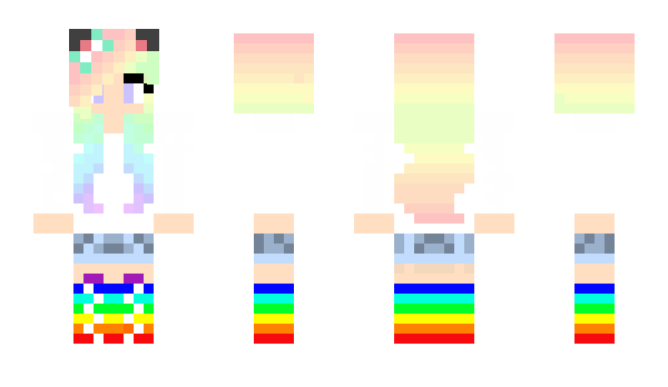 Minecraft skin lolxkitty