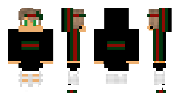 Minecraft скин по нику QaBone