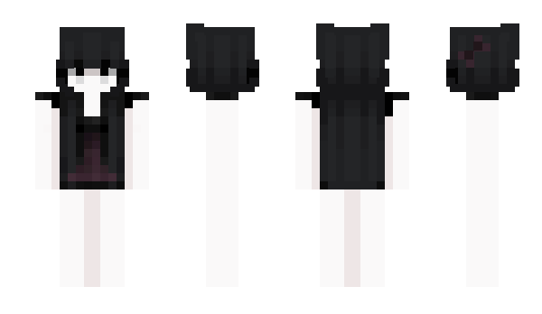 Minecraft skin ilovegothic