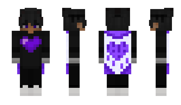 Minecraft skin Darkia