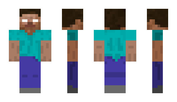 Minecraft skin blueXephosF4N