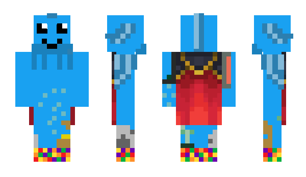 Minecraft скин по нику WillSquidFish