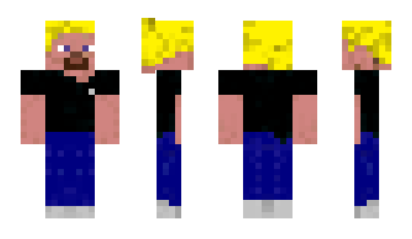 Minecraft скин по нику JustGeo