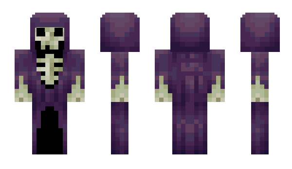 Minecraft skin Hujok