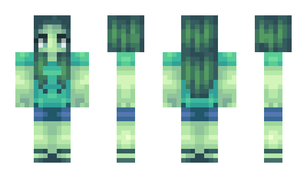 Minecraft skin qwcamil