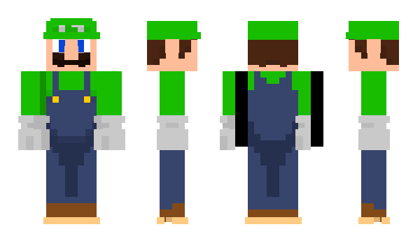 Minecraft skin LuigisMansion